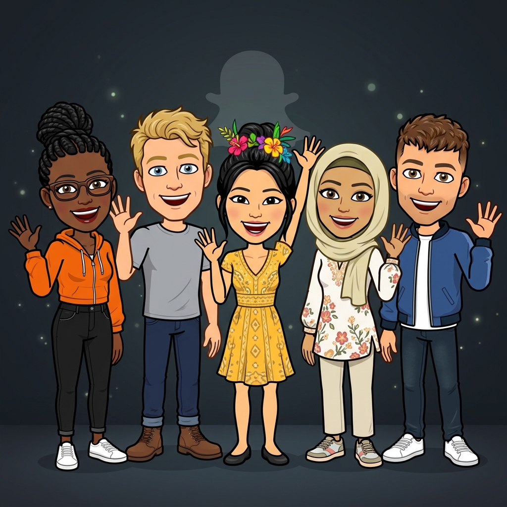 Snapchat Bitmoji Characters
